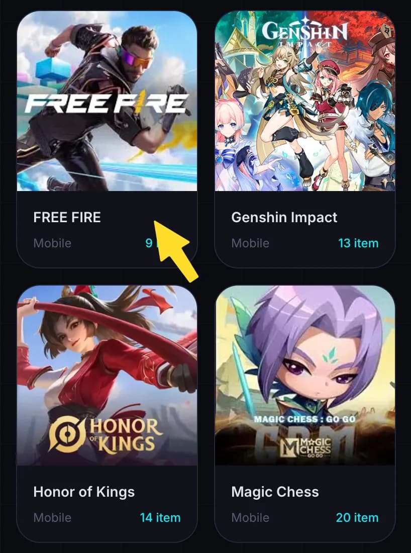 Pilih Game