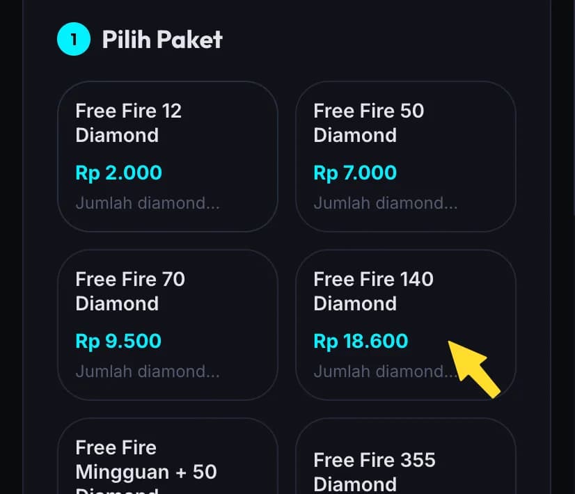 Pilih Paket